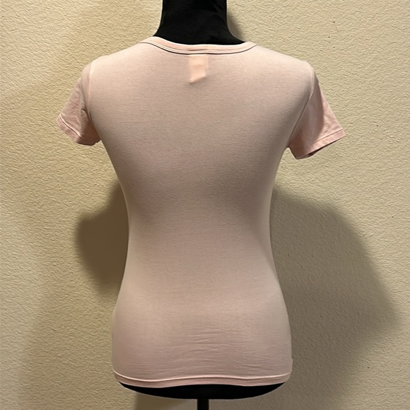 Light Pink Basic Tee - Picture 2 of 3